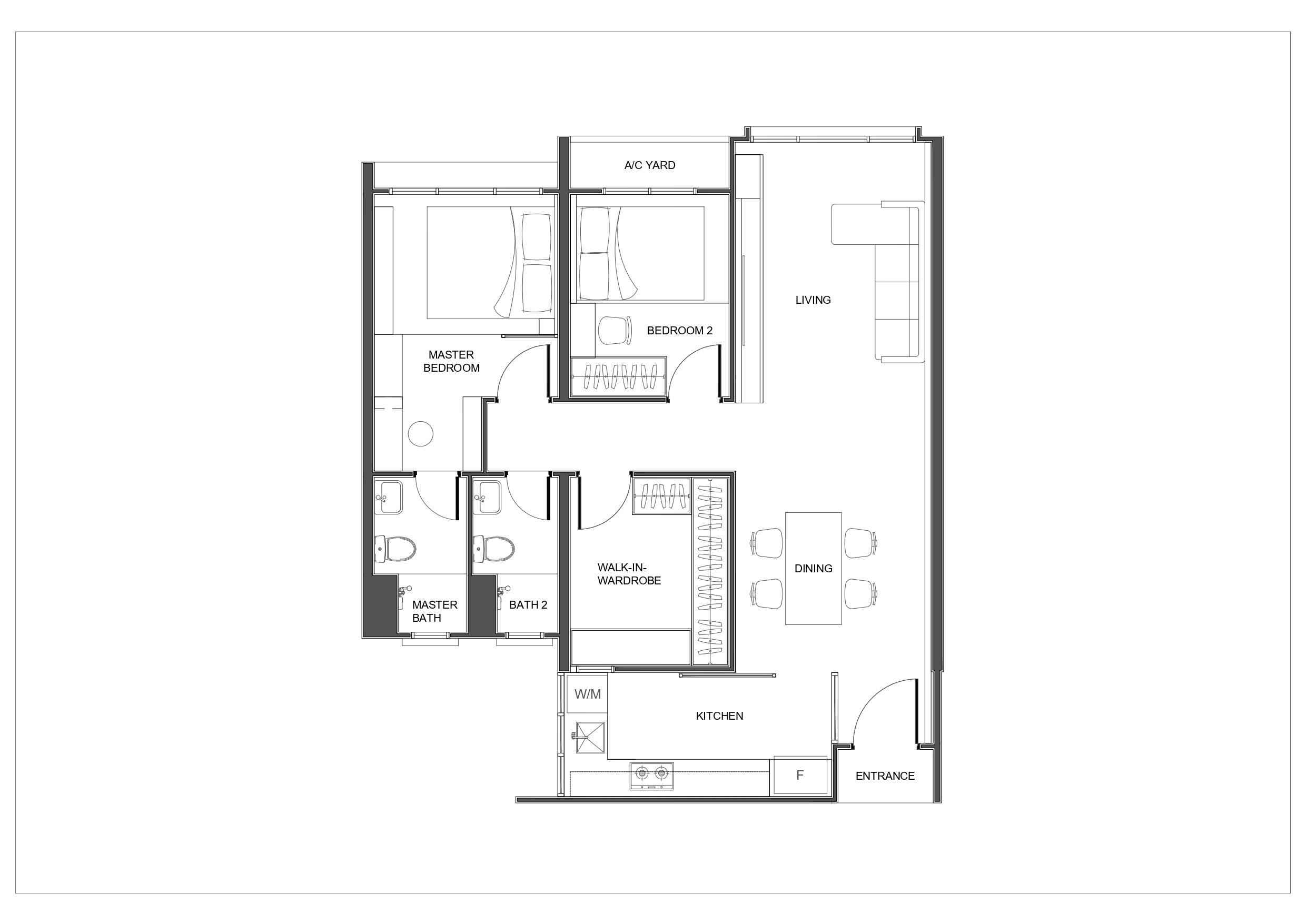 I Santorini Floor Plan