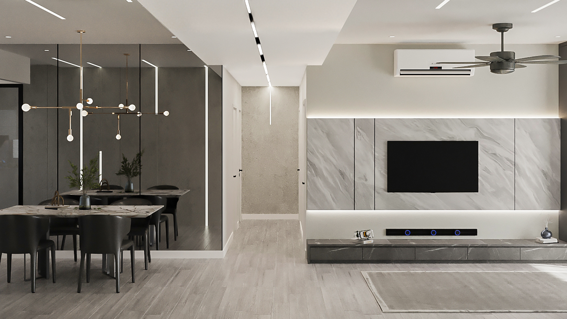 I Santorini — Residential interior design project in Tanjung Tokong, Penang