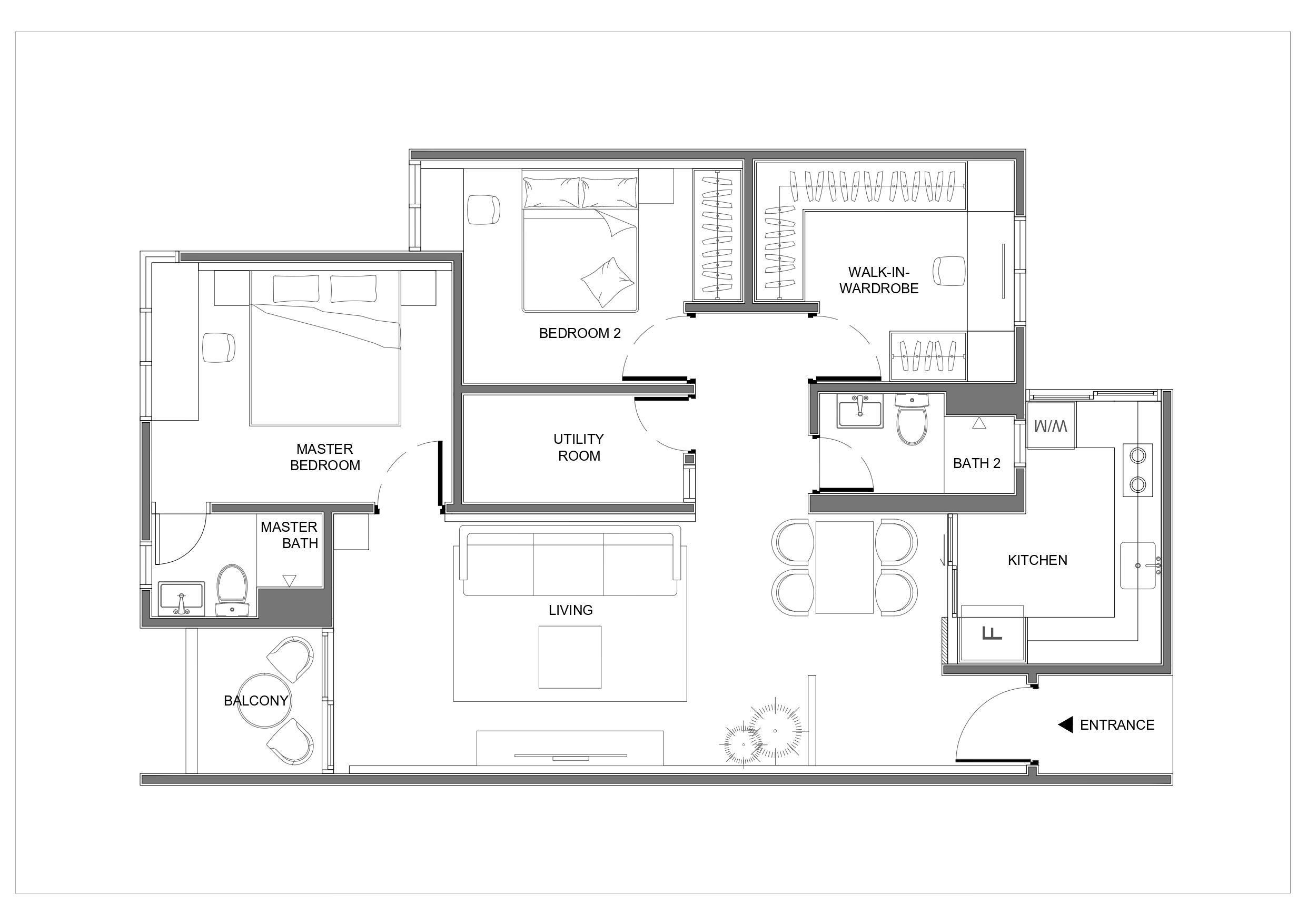 The Stone Floor Plan