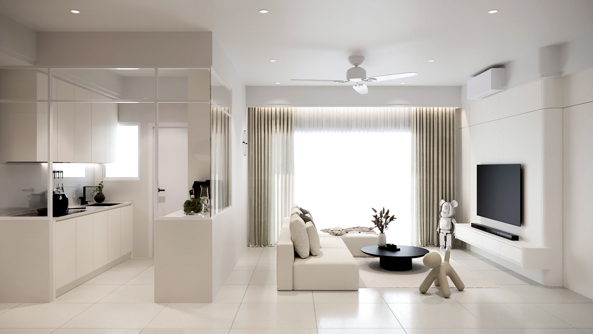City Residence Condominium — Residential interior design project in Tanjung Tokong, Penang