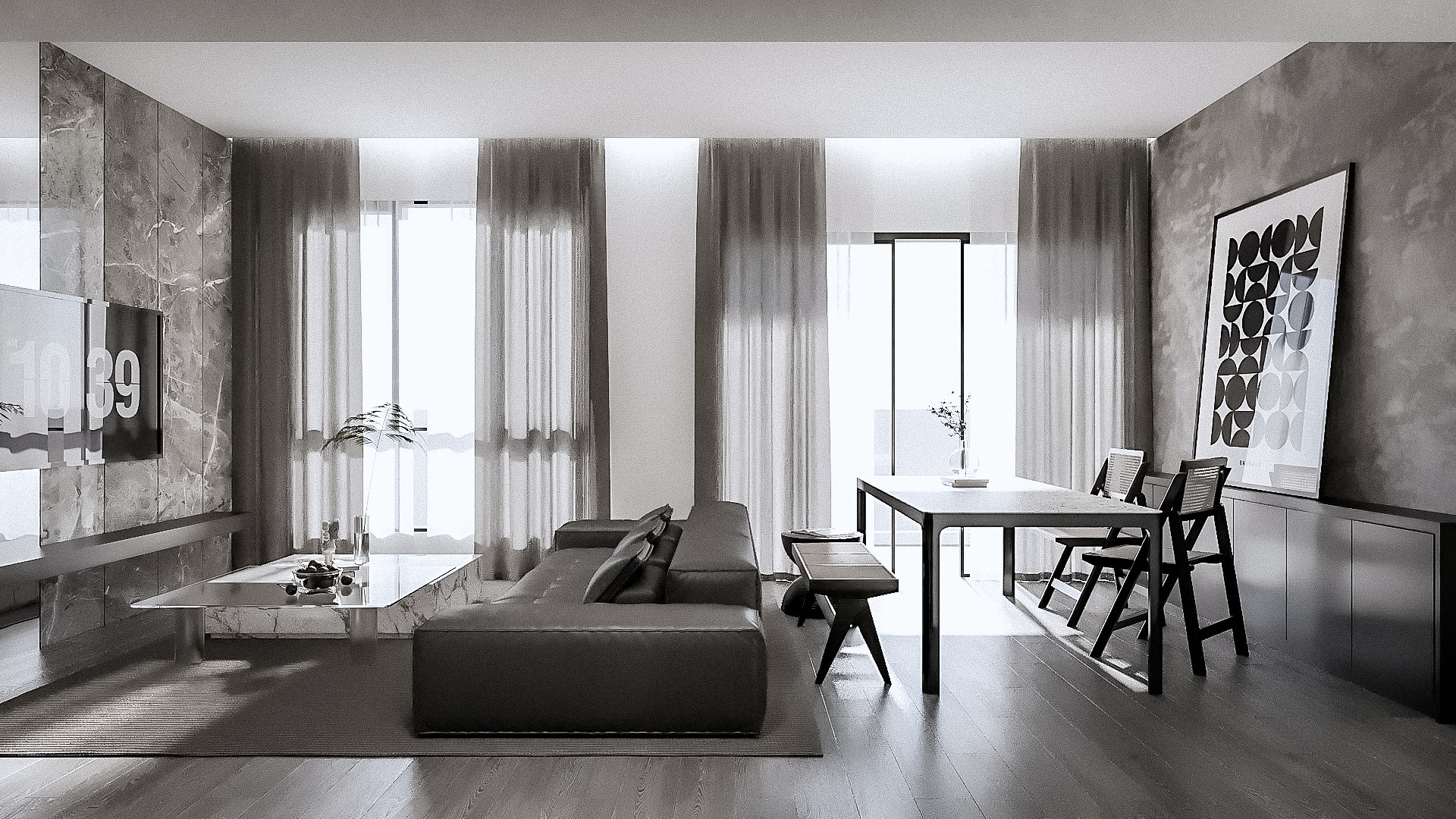 The Muze (Unit B) — Residential interior design project in Bayan Lepas, Penang