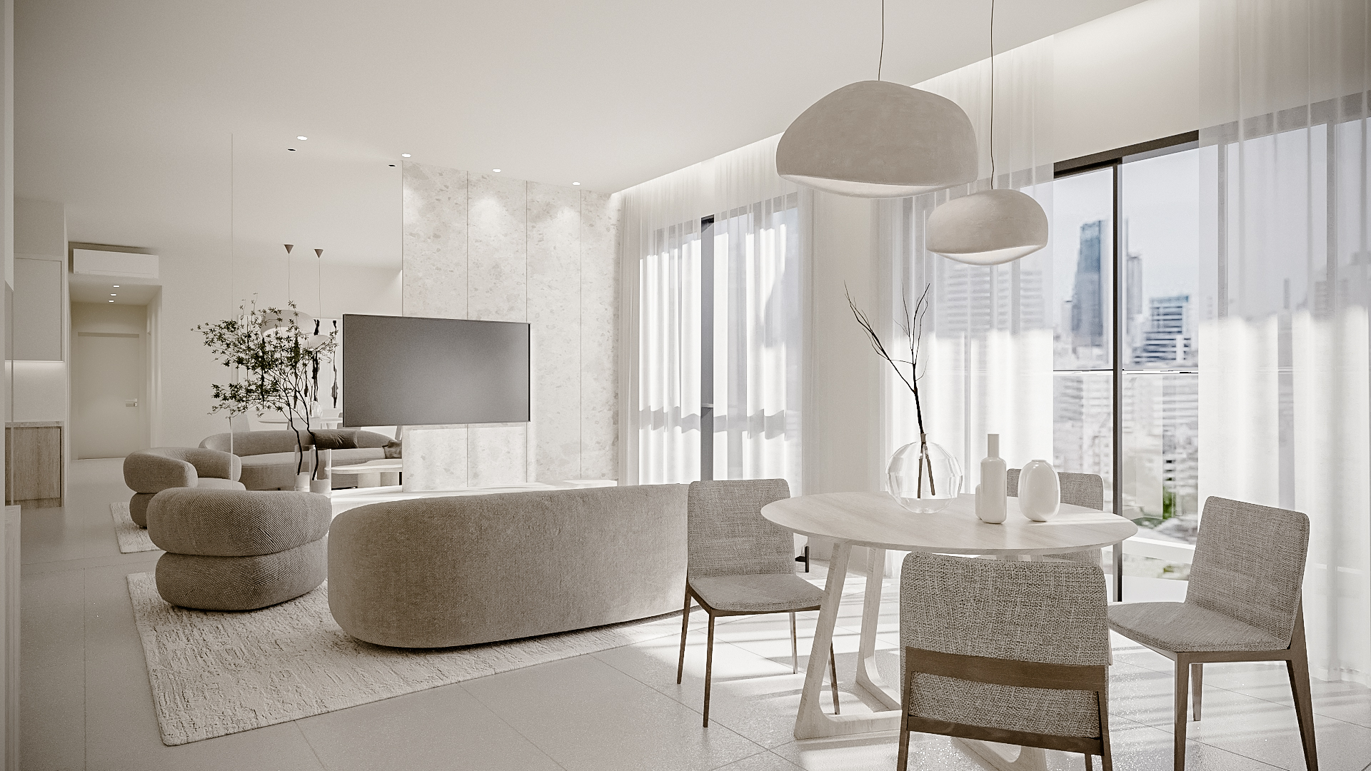 The Muze (Unit A) — Residential interior design project in Bayan Lepas, Penang