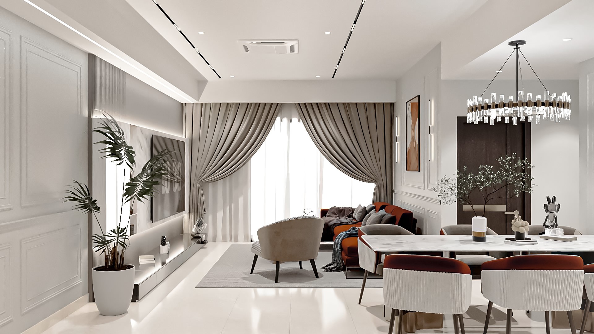 Queens Residences Q2 — Residential interior design project in Bayan Lepas, Penang